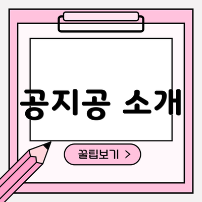 공지공 소개