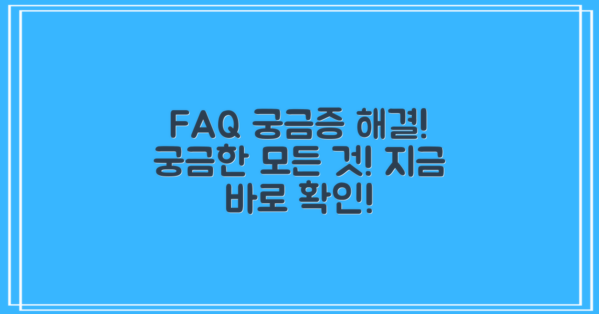 자주 묻는 질문
